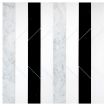 pART Deco Modique Solid Stream Blend Module | Thassos Select - Bianco Dolomiti Select - Italian Carrara Light Select - Nero Marquina Select - Honed | pART Deco Series