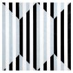 The pART Deco Modique Symmetry Obsidian/Celeste mosaic module