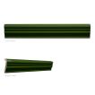 Truetones® Chair Rail 2" X 12" | Lauren Green - Crackle | Truetones® Fine Ceramics