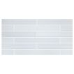 Truetones® Field Tile 2" X 16" | Hint of Grey - Gloss | Truetones® Fine Ceramics