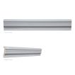 Truetones® Chair Rail 2" X 12" | Greyity - Gloss | Truetones® Fine Ceramics