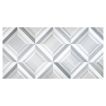 Regal Square - Rotated | Bianco Dolomiti Select - Sterling Blue Light Select - Sterling Blue Dark Select - Honed | Pietra Visivo Collection