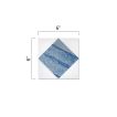 Asquare - Staggered | Thassos Select - Azul Macaubas Select - Honed & Polished | Pietra Visivo Collection