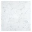 A field of the 2-1/4" Hexagon mosaic in polished Italian Carrara Light Select marble.