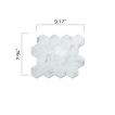 Hexagon 2-1/4" | Italian Carrara Light Select - Polished | Classic Mosaics Collection