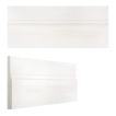 Base Molding 5" X 12" | Bianco Dolomiti Ultra Premium - Honed | Stone Moldings Collection