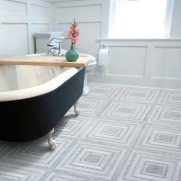 pART Deco Modique Frame + Regal Square Module A | Thassos Select - Italian Carrara Light Select - Italian Carrara Dark Select - Polished | pART Deco Series pART Deco Modique Frame + Regal Square Module A | Thassos Select - Italian Carrara Light Select - Italian Carrara Dark Select - Polished | pART Deco Series
