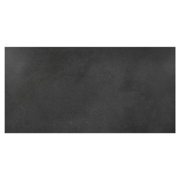 A single 18" x 36" tile in Basalto Scuro Select honed.