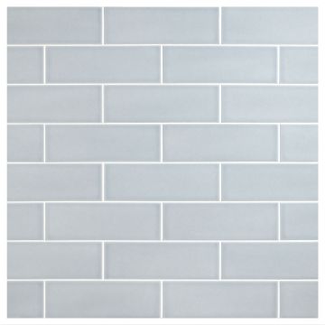 Field Tile 3" x 9" | Bennington Blue - Gloss | Cezanne Ceramics Collection