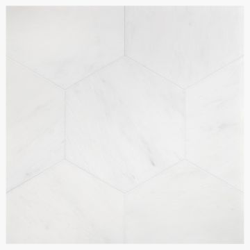 Field Tile Hexagon 12" | Asian Carrara Ultra Premium - Honed | Stone Tile Collection Field Tile Hexagon 12" | Asian Carrara Ultra Premium - Honed | Stone Tile Collection