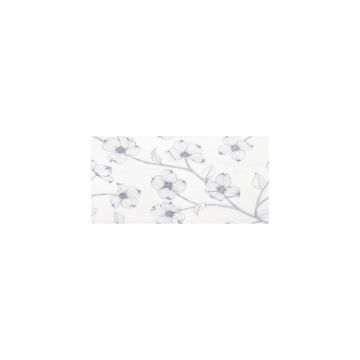 Field Tile 6" x 12" | Bianco Dolomiti Select with Grey Outlines - Honed | Gentle Blossom Tile Collection