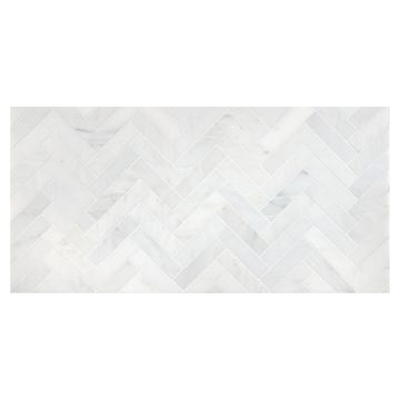Herringbone Grande 1" X 4" | Asian Carrara Ultra Premium - Honed | Classic Mosaics Collection Herringbone Grande 1" X 4" | Asian Carrara Ultra Premium - Honed | Classic Mosaics Collection