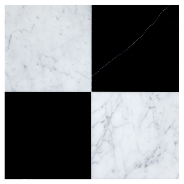 The pART Deco Square Solid 6" x 6" tile