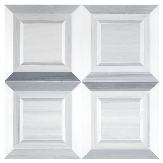 A field of Regal Square made from Bianco Dolomiti Select