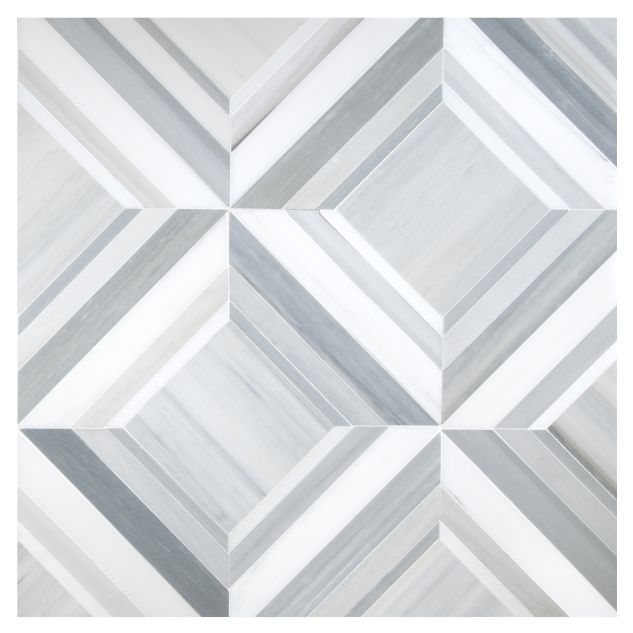 A field of Regal Square made from Bianco Dolomiti Select